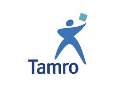 Ravimite jae- ja hulgimüügiga tegeleva firma Tamro logo.